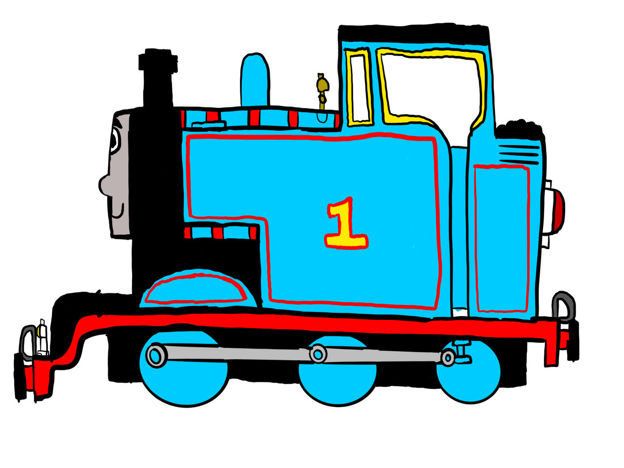 Thomas Numbers Deviantart Thomas the Tank Engine by AuraKnight100 on DeviantArt