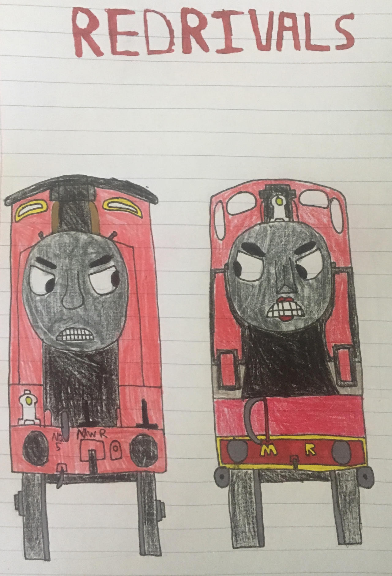 Red Rivals cover by AuraKnight100 on DeviantArt