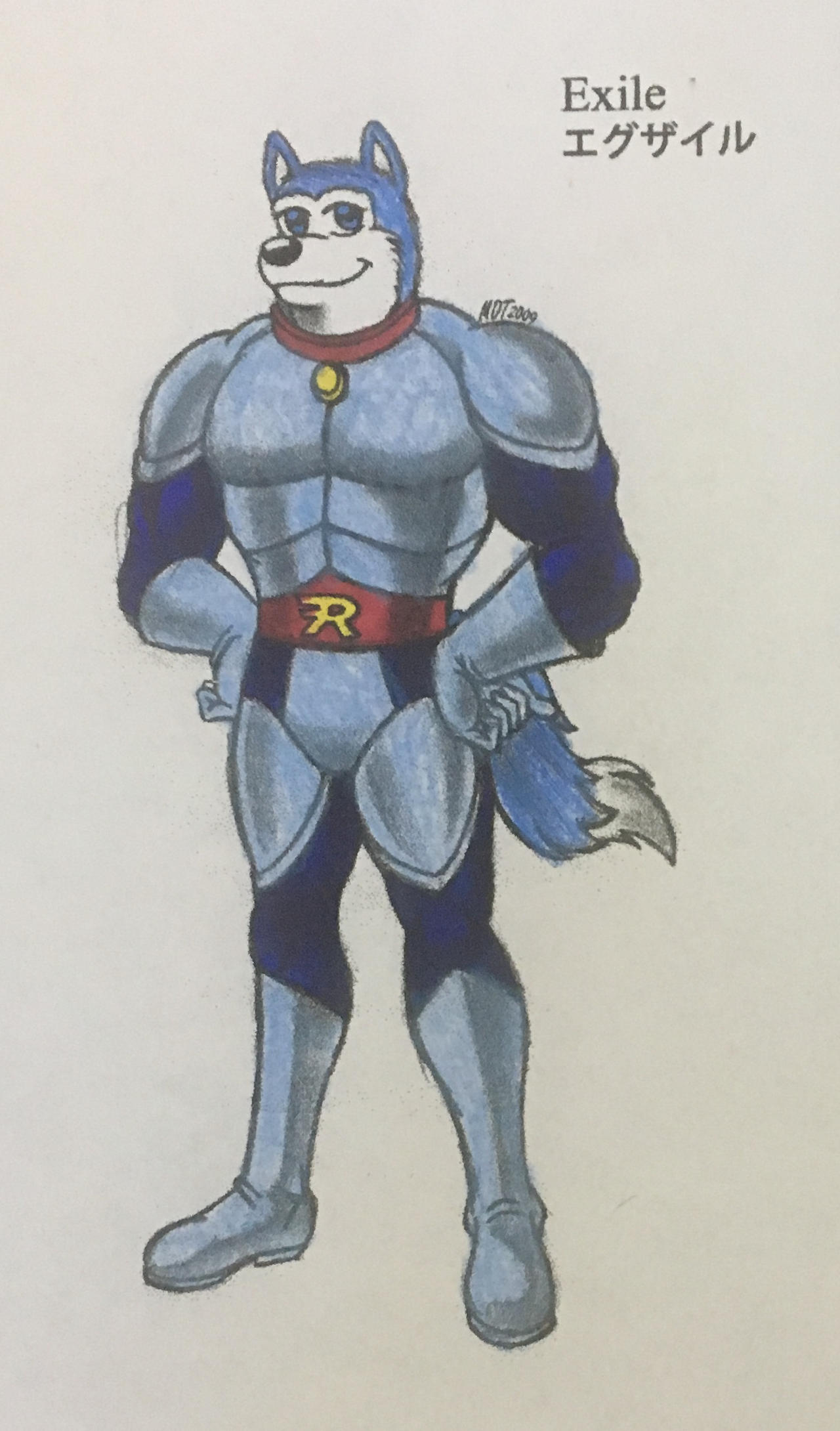 Exile (colorized) by AuraKnight100 on DeviantArt