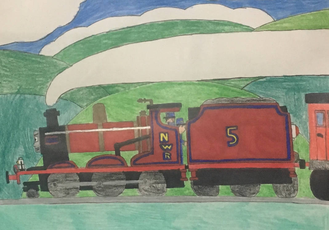 James the Red Rocket by AuraKnight100 on DeviantArt