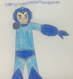 Happy 35th Anniversary Mega Man