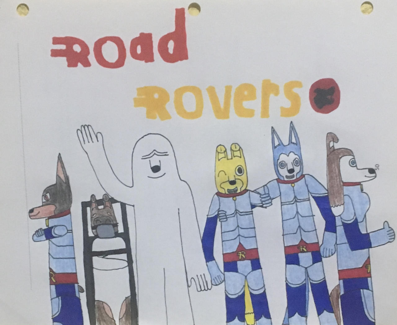 Road Rovers poster (AuraKnight100 style) by AuraKnight100 on DeviantArt