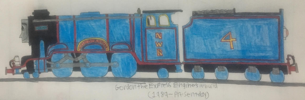 Gordon the Express Engine's rebuild (1989-PD) by AuraKnight100 on ...