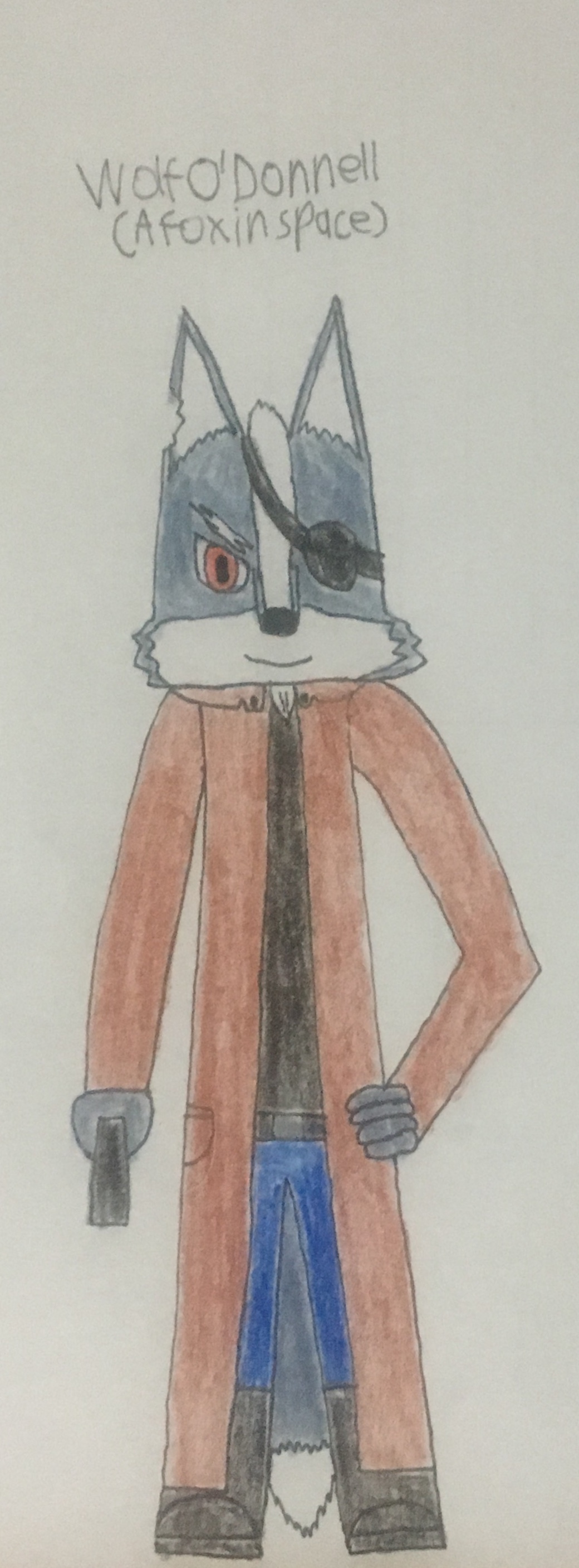 Wolf O'Donnell (AFIS) by AuraKnight100 on DeviantArt