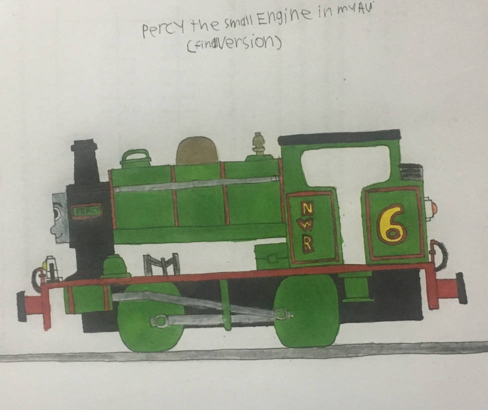 Percy The Small Engine R3 Percy the Small Engine AU (final version) by AuraKnight100 on DeviantArt