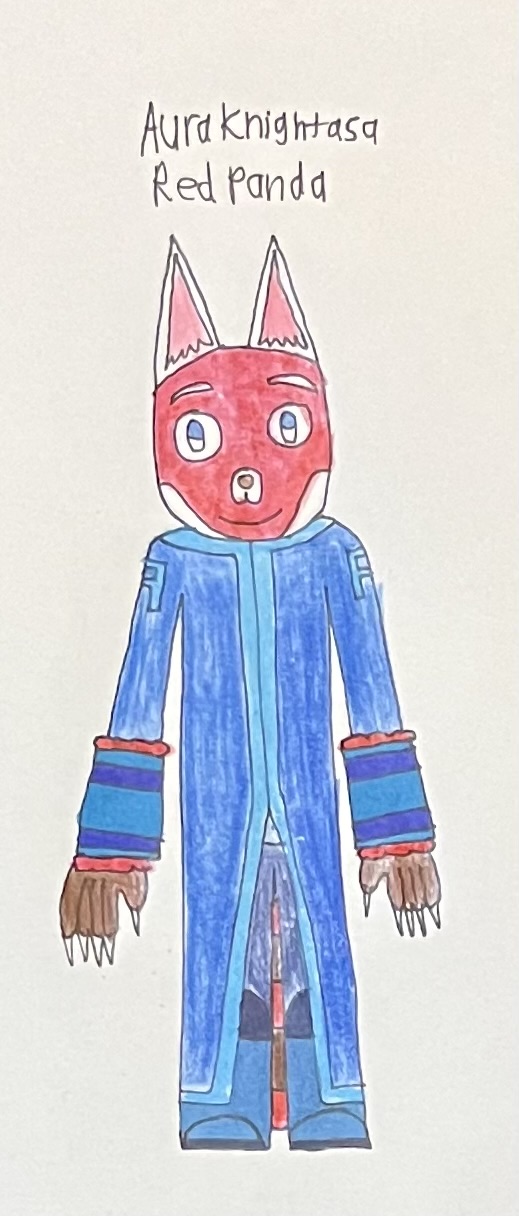 Red Panda Knight Aura Knight as a Red Panda by AuraKnight100 on DeviantArt