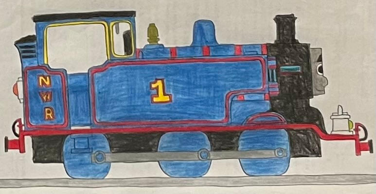 Standard E2 Engine Small blue E2 tank engine by AuraKnight100 on DeviantArt