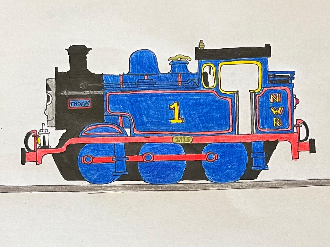 RWS Thomas the Tank Engine(AuraKnight100) by AuraKnight100 on DeviantArt