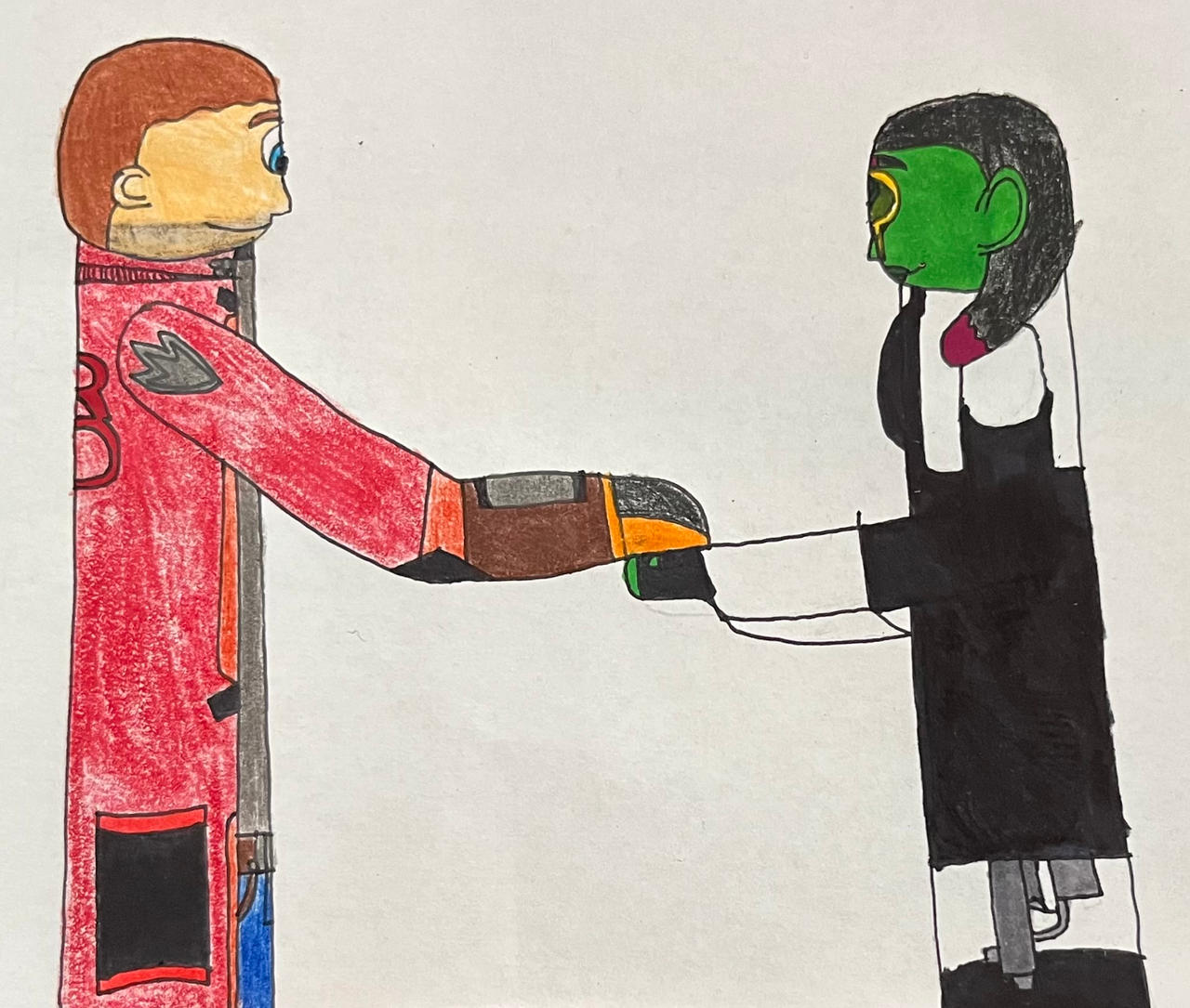 Human and Alien in love by AuraKnight100 on DeviantArt