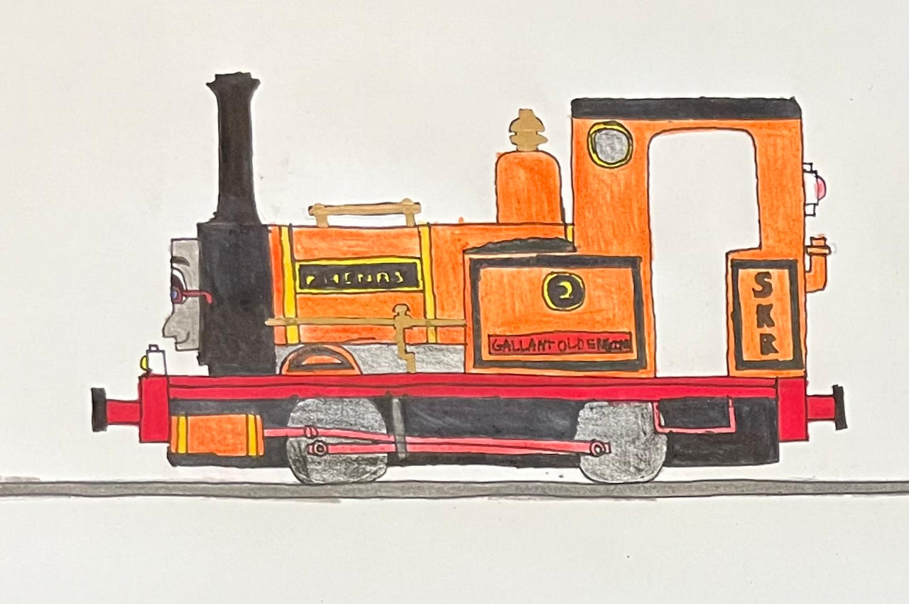 Rheneas the Gallant Old Engine (AU) by AuraKnight100 on DeviantArt