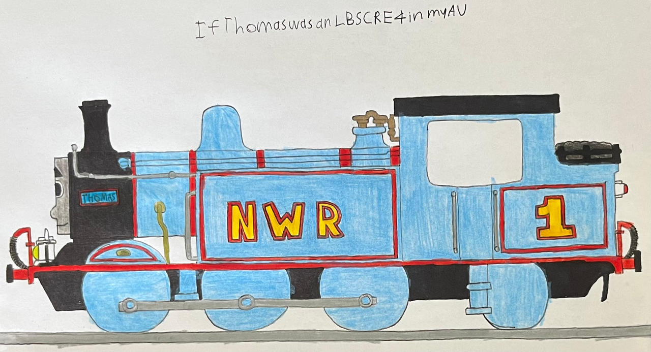 E4 Tank Engine Rear If Thomas was an LBSCR E4 in my AU by AuraKnight100 on DeviantArt