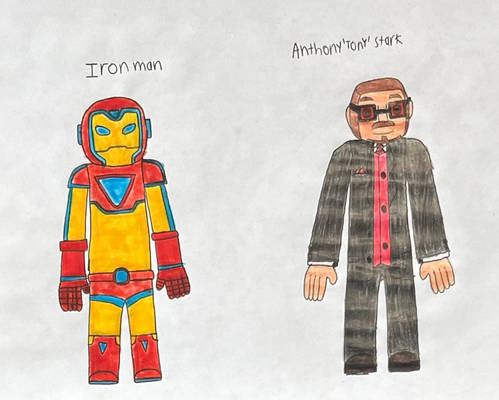 Tony Stark aka Iron Man (my version)