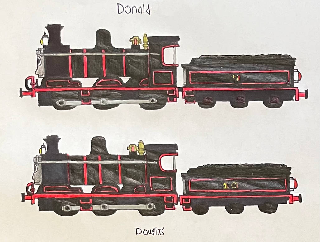 Donald And Douglas Black By AuraKnight100 On DeviantArt donald-and-douglas-black-by-auraknight100-on-deviantart