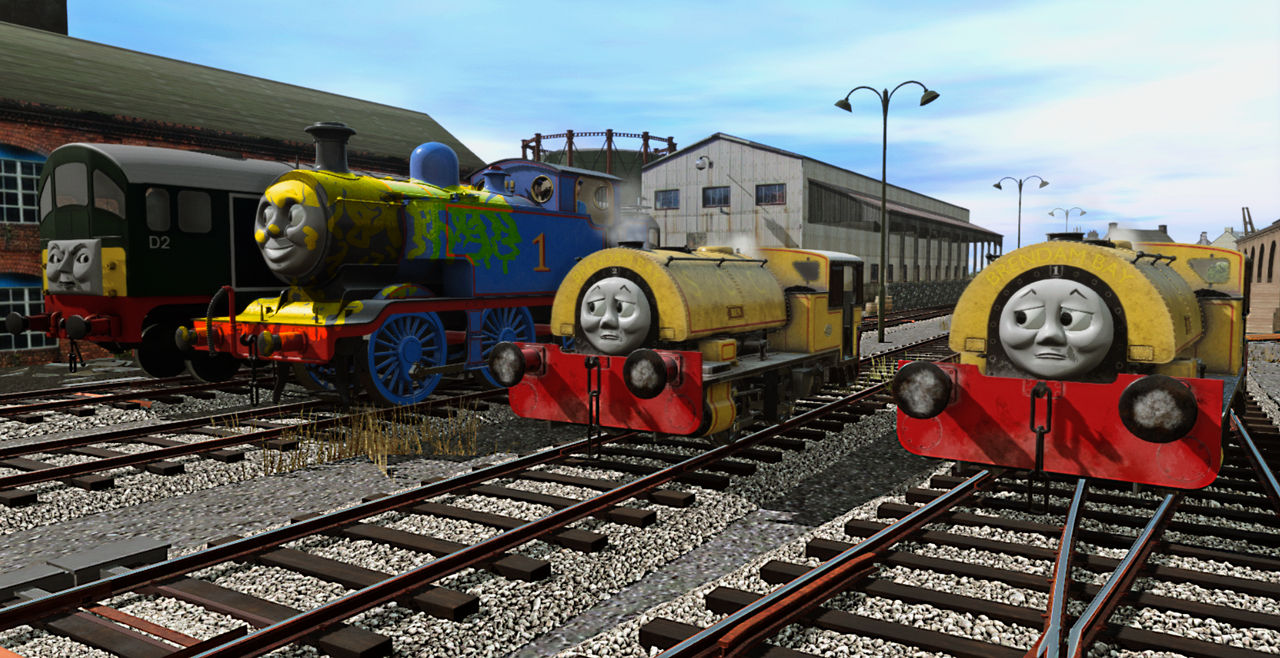 Boco shuts Bill and Ben up (trainz) by AuraKnight100 on DeviantArt