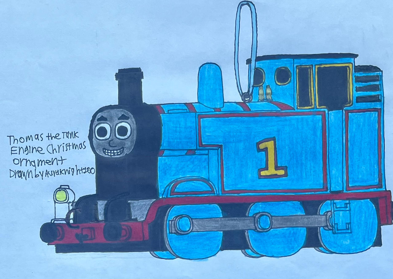 Thomas the Tank Engine Christmas Ornament by AuraKnight100 on DeviantArt