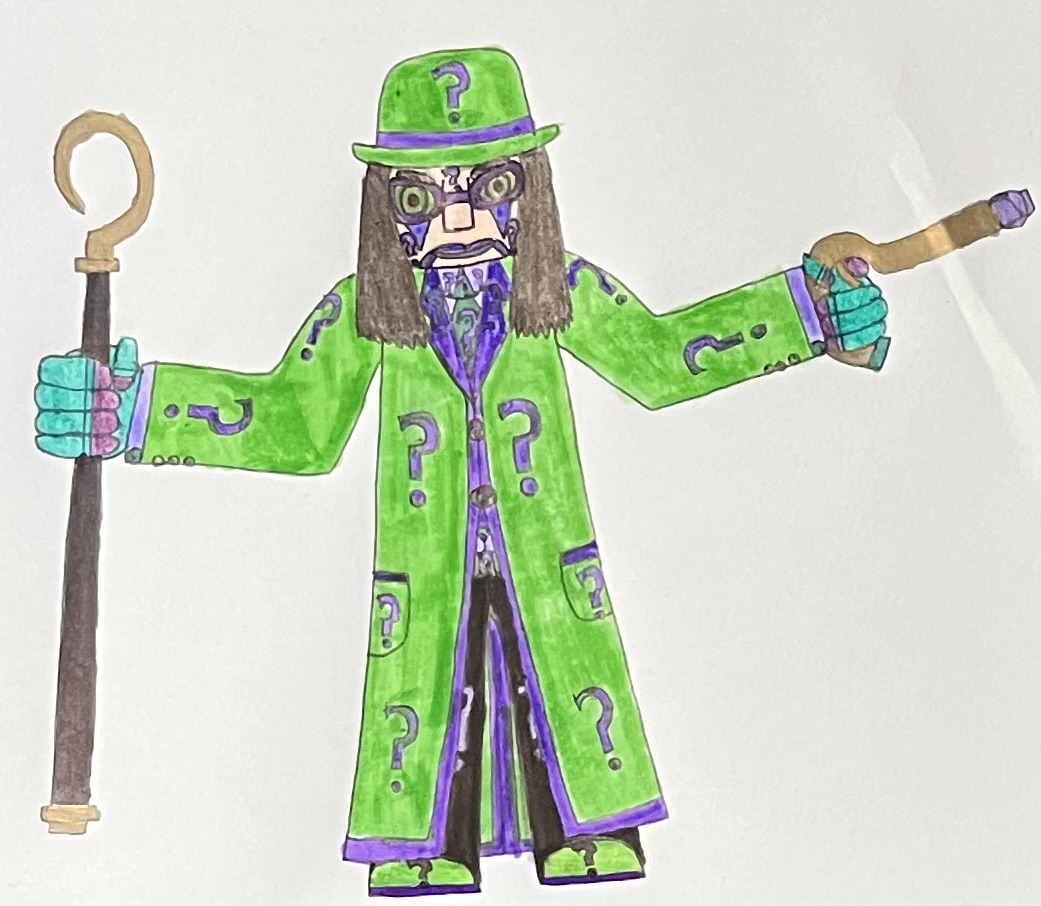 Variant Riddler The Riddler (my version) brand new look by AuraKnight100 on DeviantArt