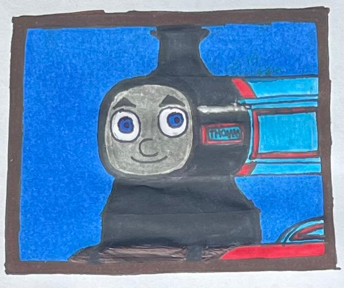 Less Detailed Thomas Thomas portrait by AuraKnight100 on DeviantArt