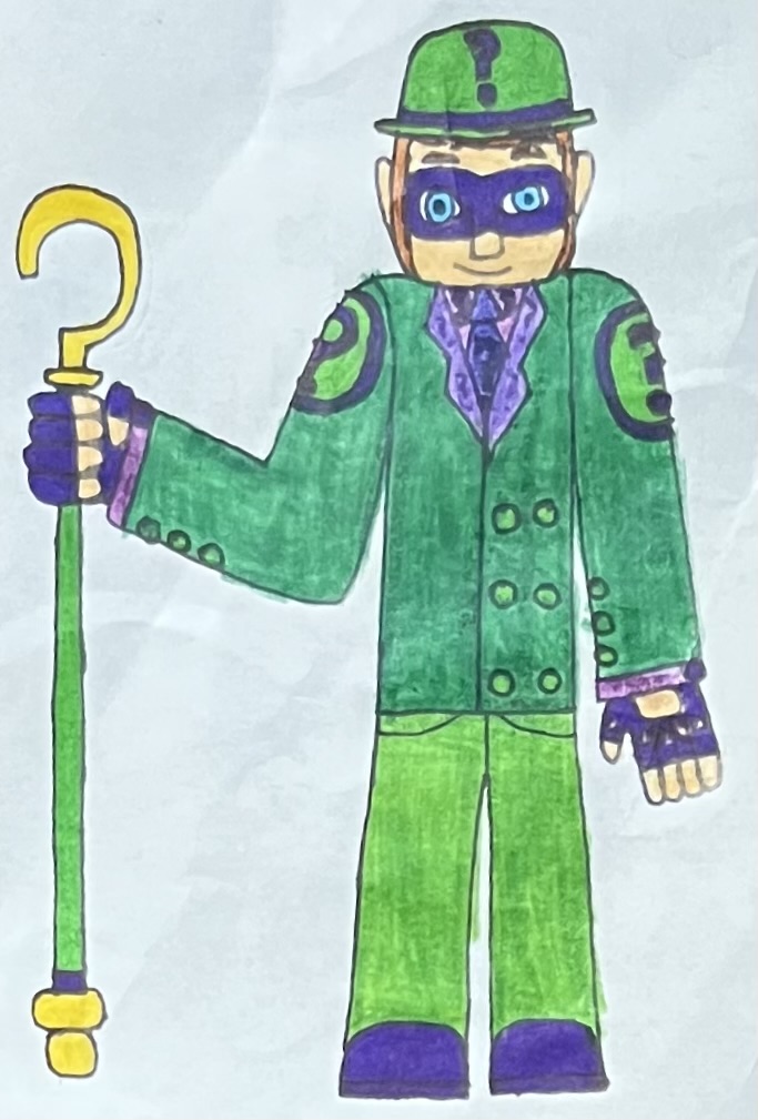 Rob Wiliam Riddler Robin Willaims as The Riddler drawing by AuraKnight100 on DeviantArt