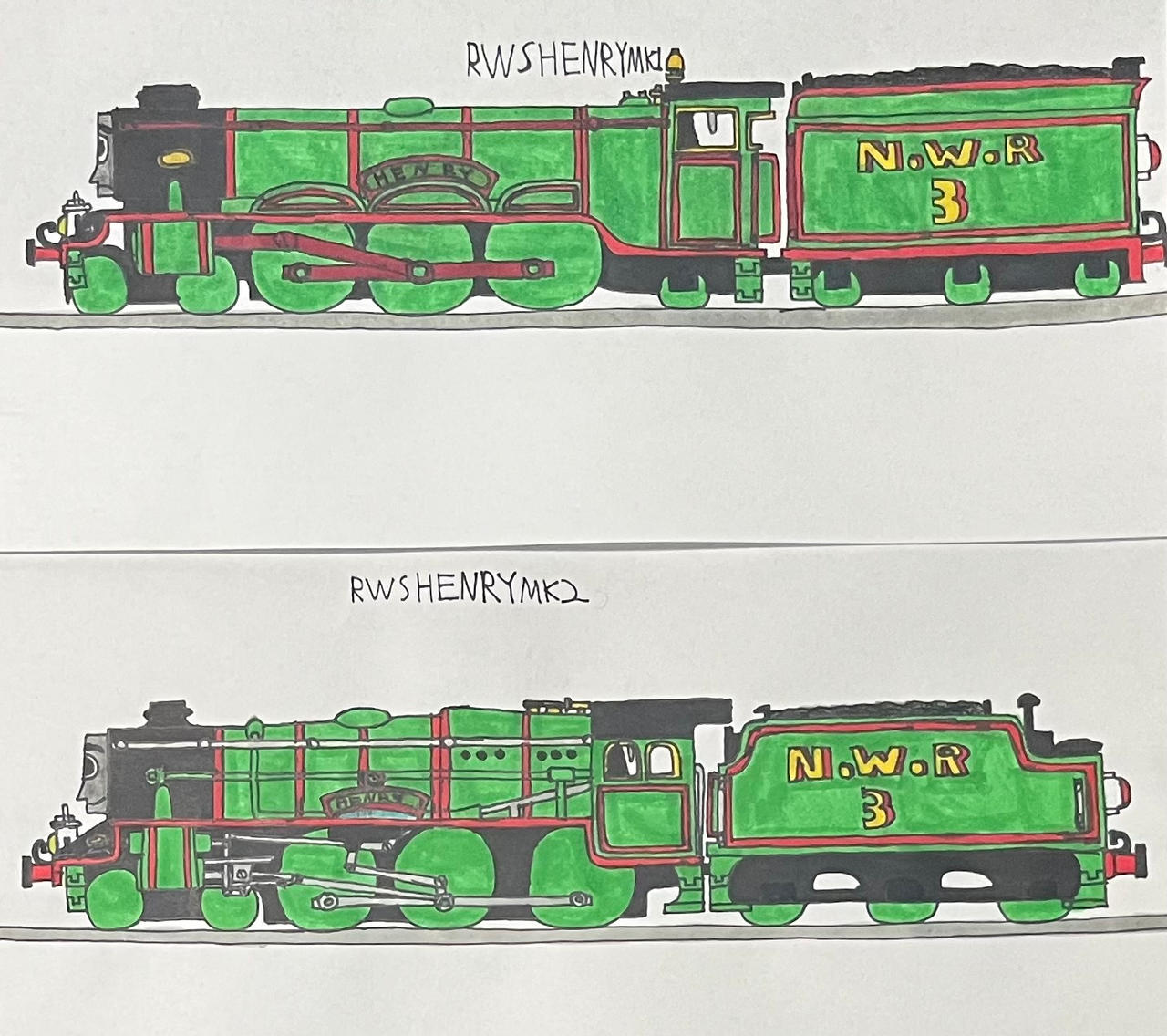 RWS Henry MK1 and MK2(AuraKnight100 by AuraKnight100 on DeviantArt
