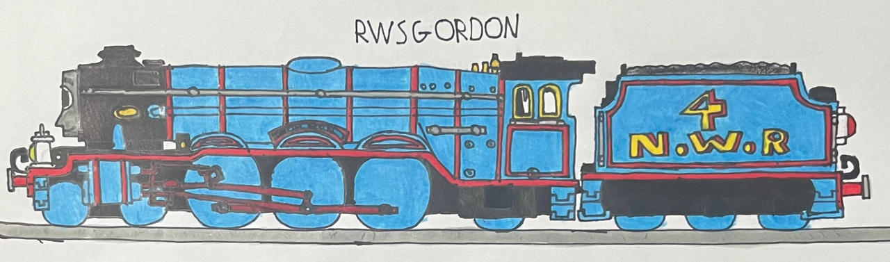 Papercraft Rws Gordon RWS Gordon (AuraKnight100 style) by AuraKnight100 on DeviantArt