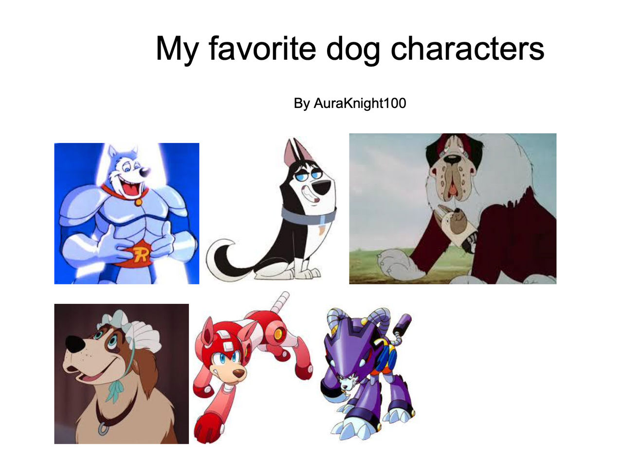 Deviantart Characters Dogs My favorite dog characters by AuraKnight100 on DeviantArt