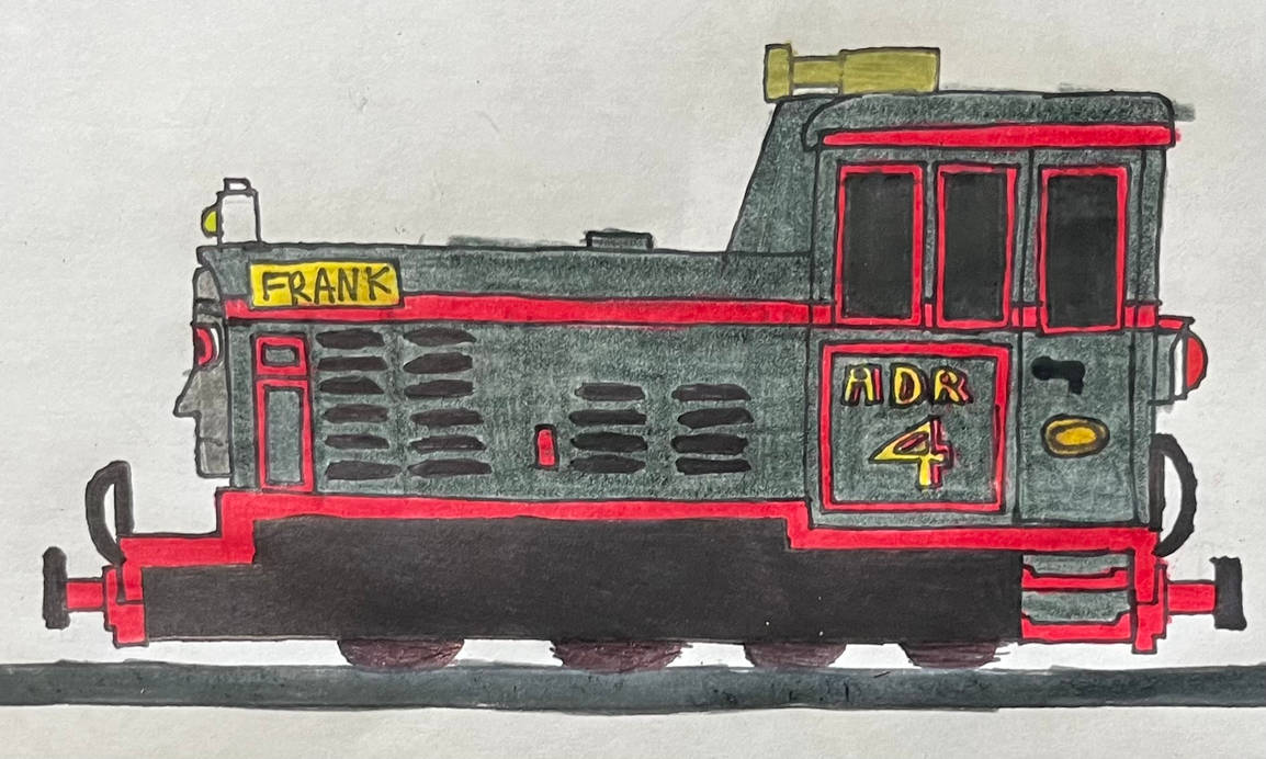 Frank Fordson Perkins the Grumpy Gray Diesel by AuraKnight100 on DeviantArt