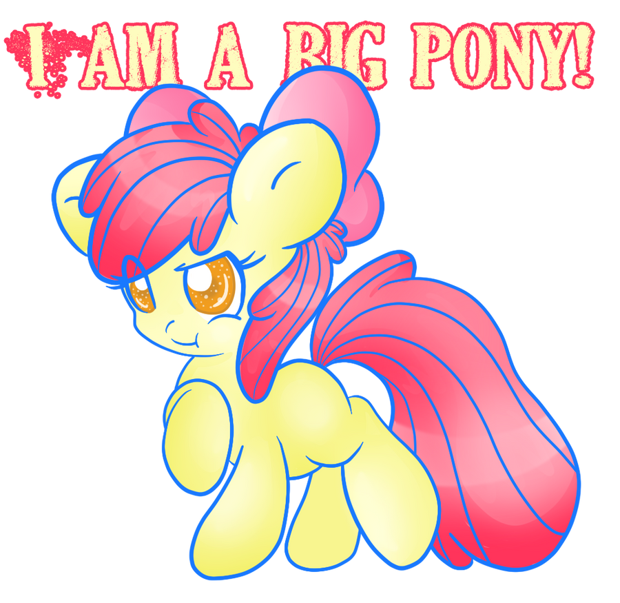 I am a big pony