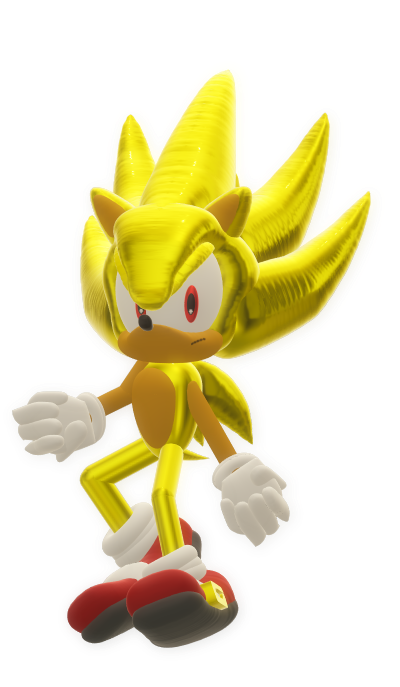 Super Sonic 2 Render by SrViniciusRF on DeviantArt