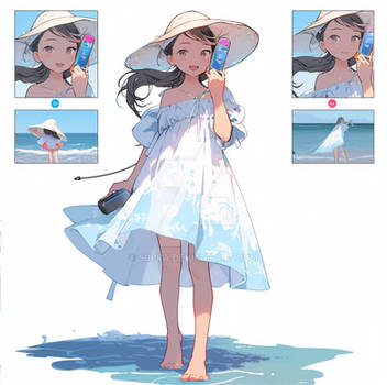 [OPEN 359] Summer girl|AI Character|