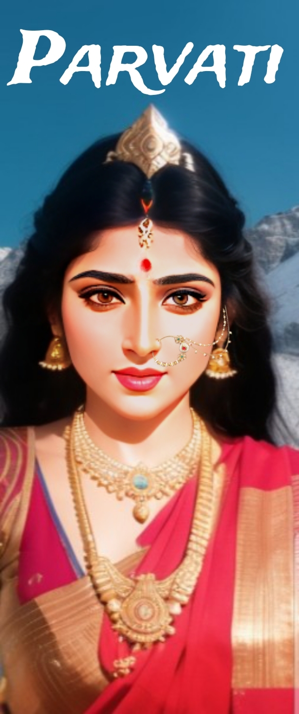 Goddess Parvati by priswag on DeviantArt