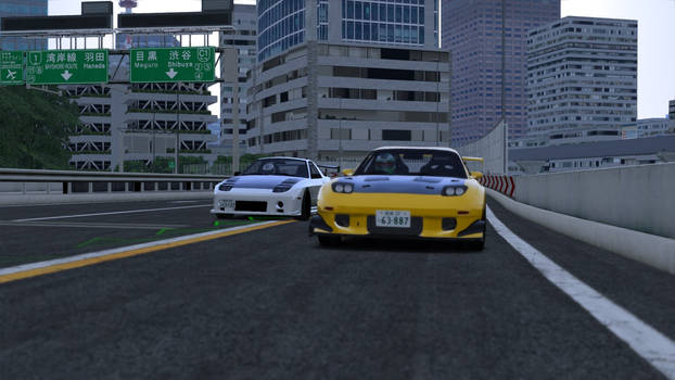 Rotaries at Wangan