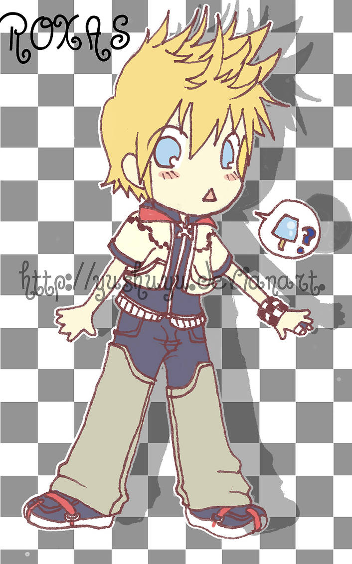 Roxas chibi by Yushuyu on DeviantArt