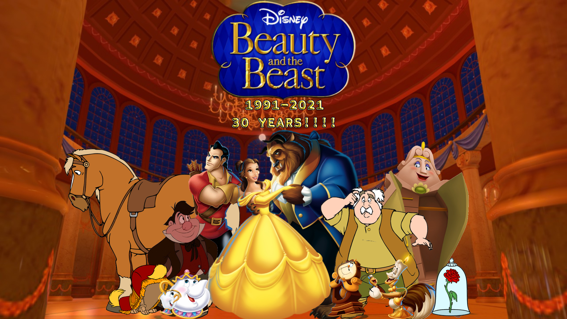Beauty and the Beast (1991-2021) by michaelryanmoss on DeviantArt Beauty and the Beast (1991-2021) by michaelryanmoss on DeviantArt