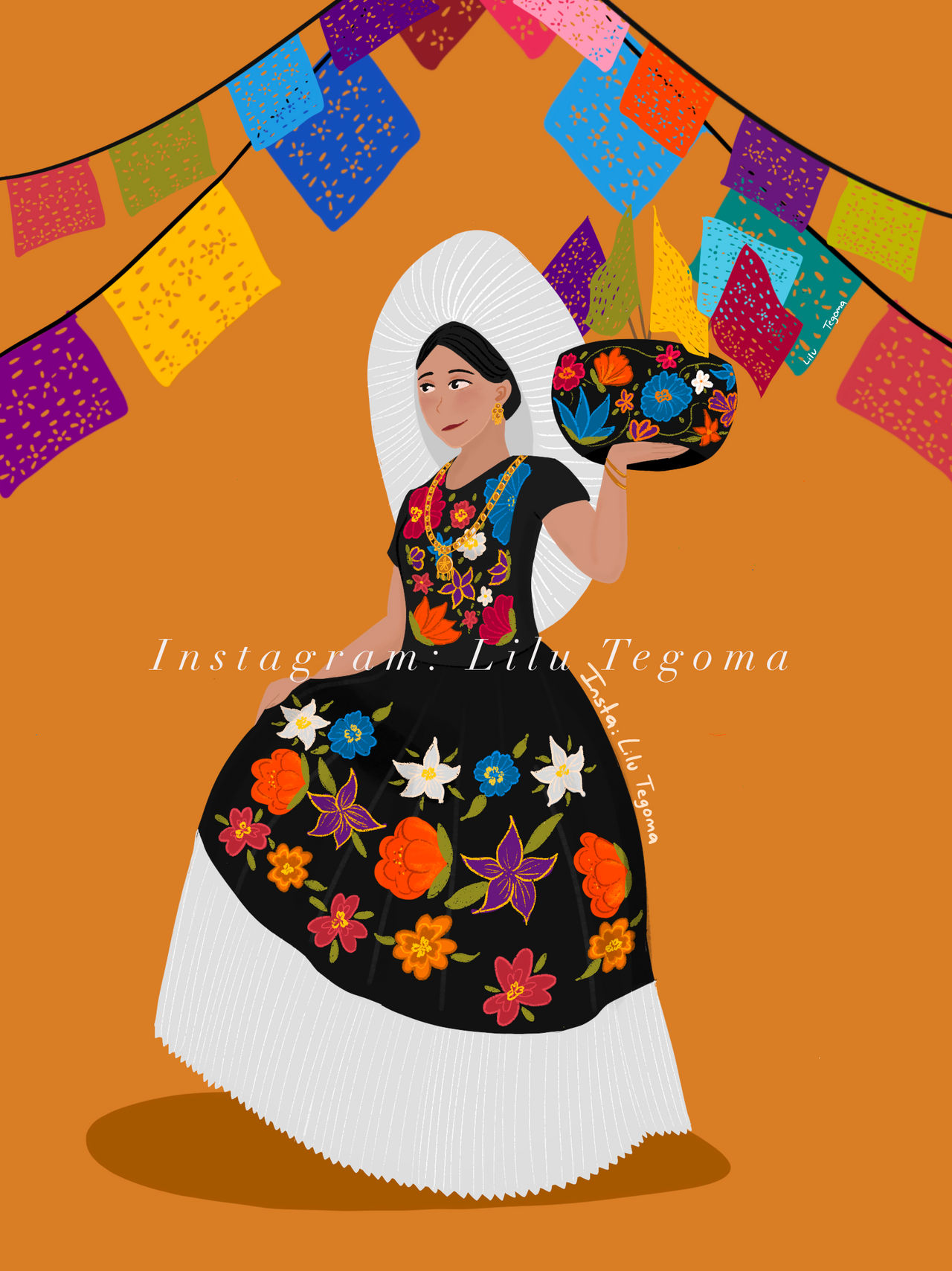 Tehuana by Lilytegoma on DeviantArt