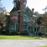 Victorian house colorful