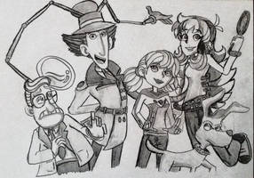 Inspector gadget and the crew