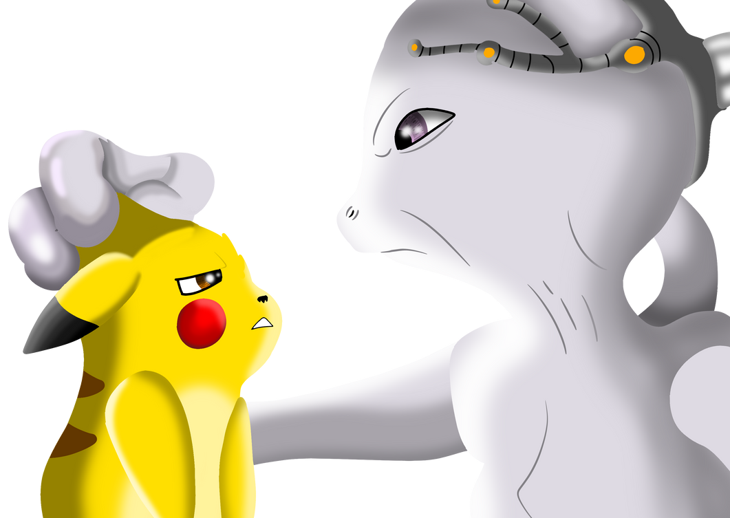 Pikachutwo pokemon Mewtwo contraataca by Jorge5H on DeviantArt