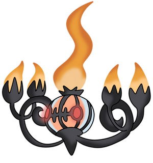 shiny chandelure