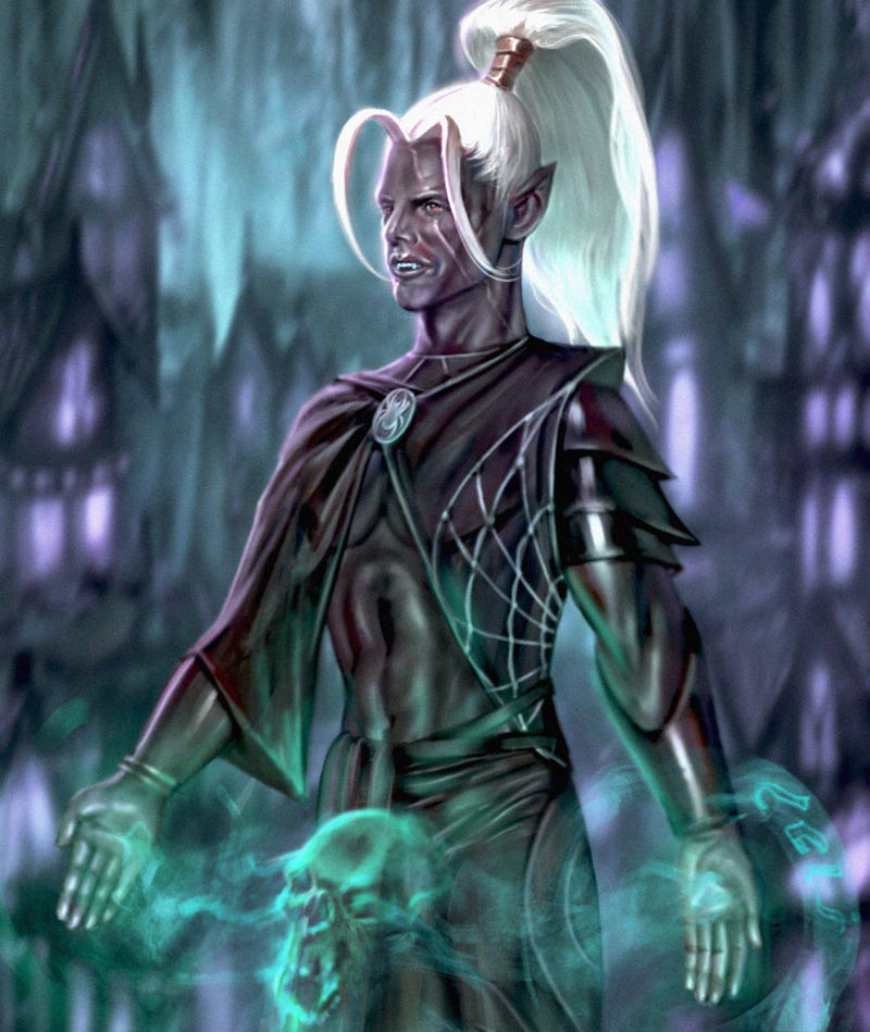 Male Drow by kakakatana on DeviantArt