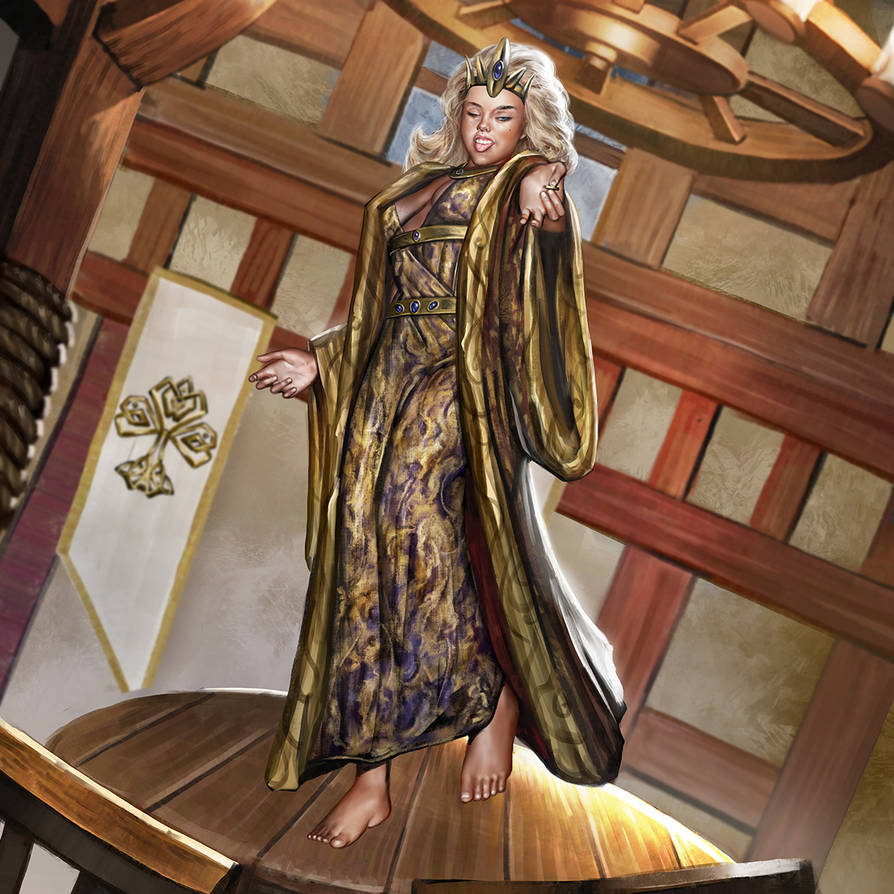 Tymora Lady Luck by kakakatana on DeviantArt