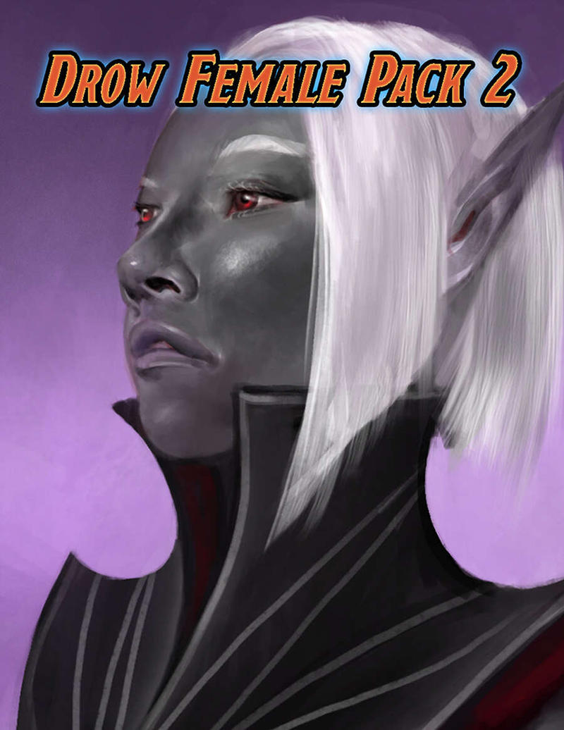 Drow Deviantart Drow Female Pack 2 by kakakatana on DeviantArt