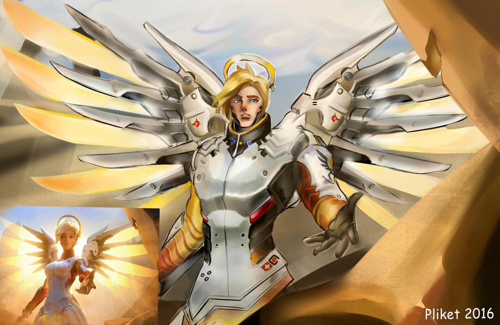 Genderbent Mercy Genderbend Overwatch Gaming Art & Cosplay On X: