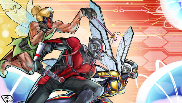 Ant Man, The Wasp, and Tinkerpool