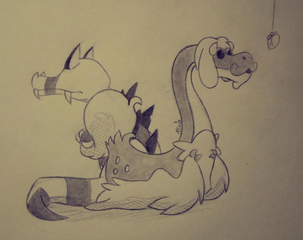 Gerald The Drampa And Victoria The Krookodile