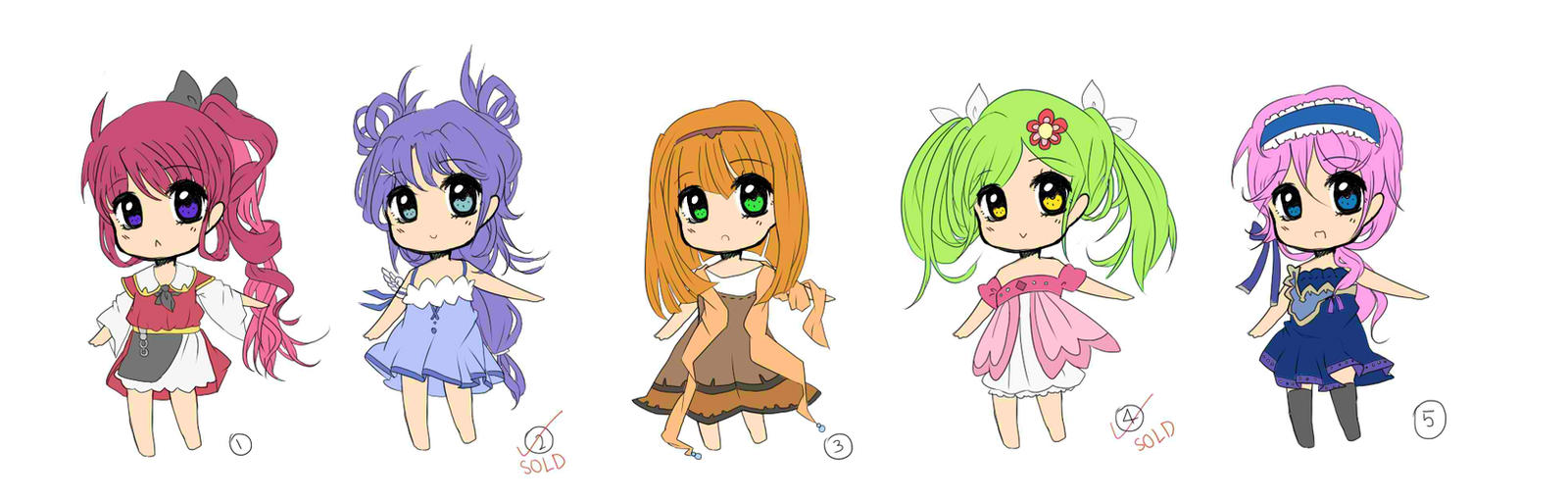 Point adoptables set 3 [CLOSED]