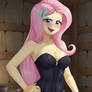 Dominatrix and slaves: Fluttershy