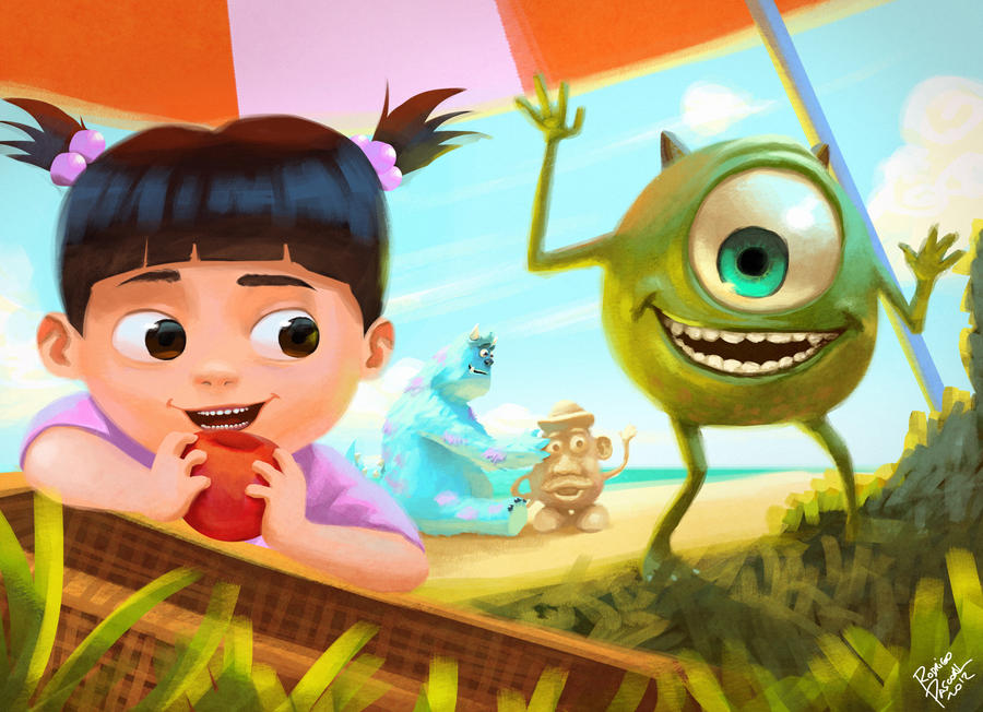 Monsters Inc by superpascoal on DeviantArt