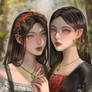 Book Illustration -Thera and Eiryn