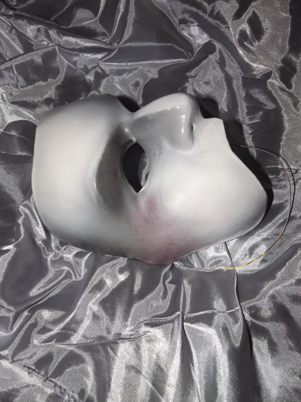 Sprayed Phantom of the opera mask 2