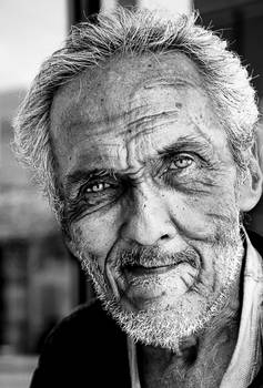 Old beggar in Ciego de Avila - Cuba